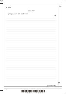 ALEVEL edexcel 数学maths辅导资料past paper历年真题及答案